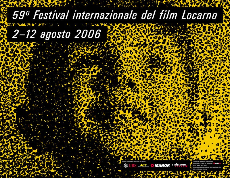 Poster, affiche, Plakat, 59 Festival internazionale del film Locarno, designed Jannuzzi Smith,  2006