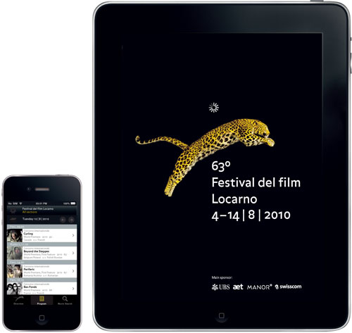 Festival del film Locarno, iPhone, iPad, Jannuzzi Smith