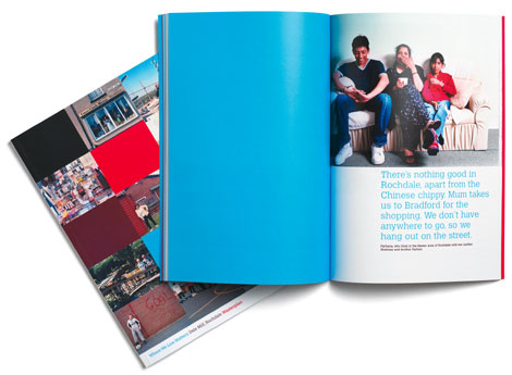 Cover and spread of the Masterplan brochure